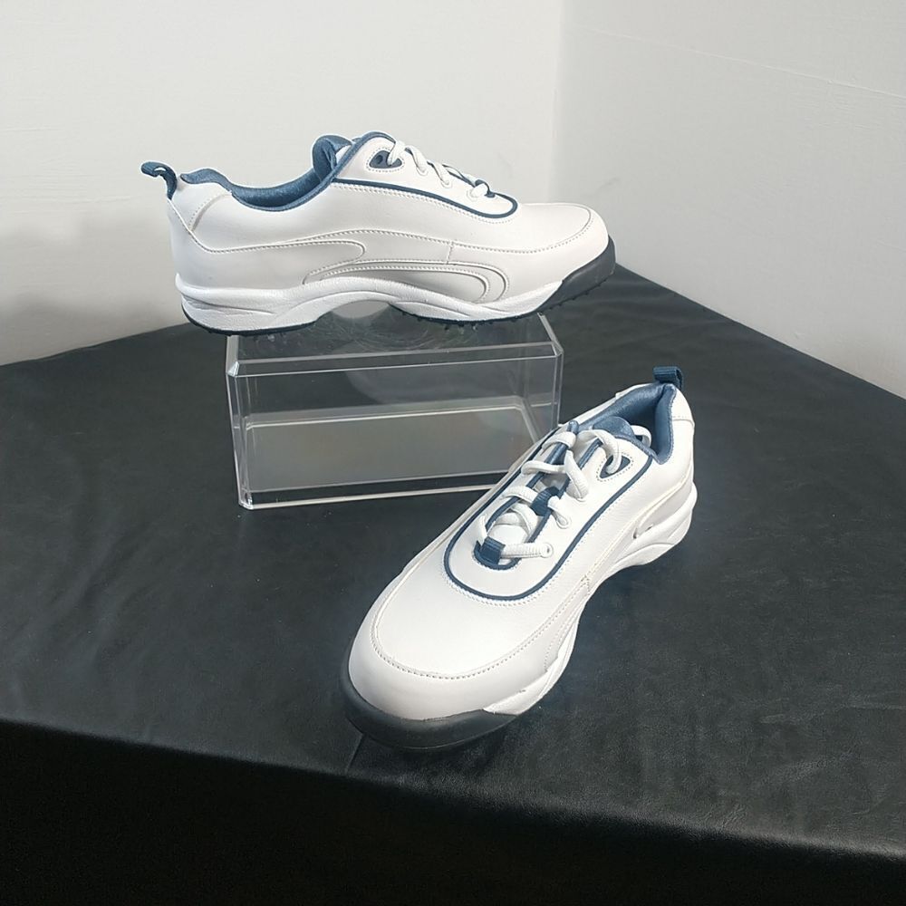 Women's SZ 9M Footjoy Greenjoys 48721 Lace-up Soft Spike Golf Shoes Scuff On Toe